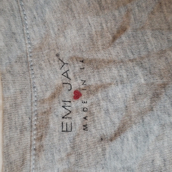 Emi Jay | Raising The Barre Muscle Tank in Green and Gray | OS | Gently Used - Picture 7 of 13